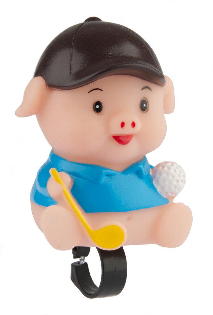 Fietstoeter PexKids Varken - blauw