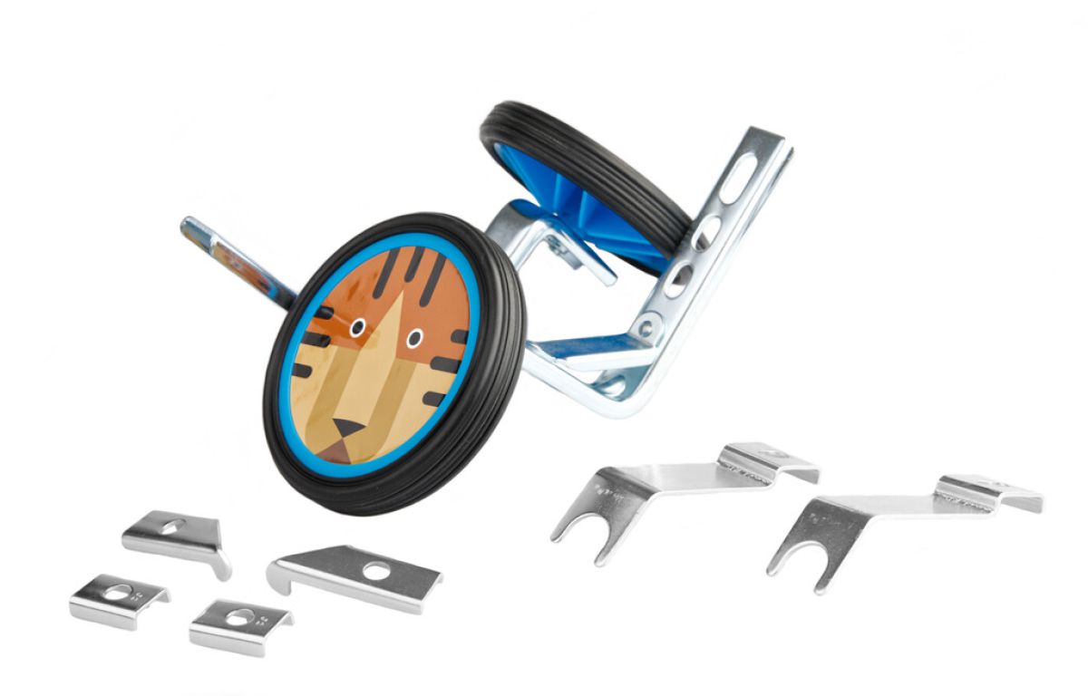 Zijwielen 12~20" PexKids Rocket/Tiger - blauw