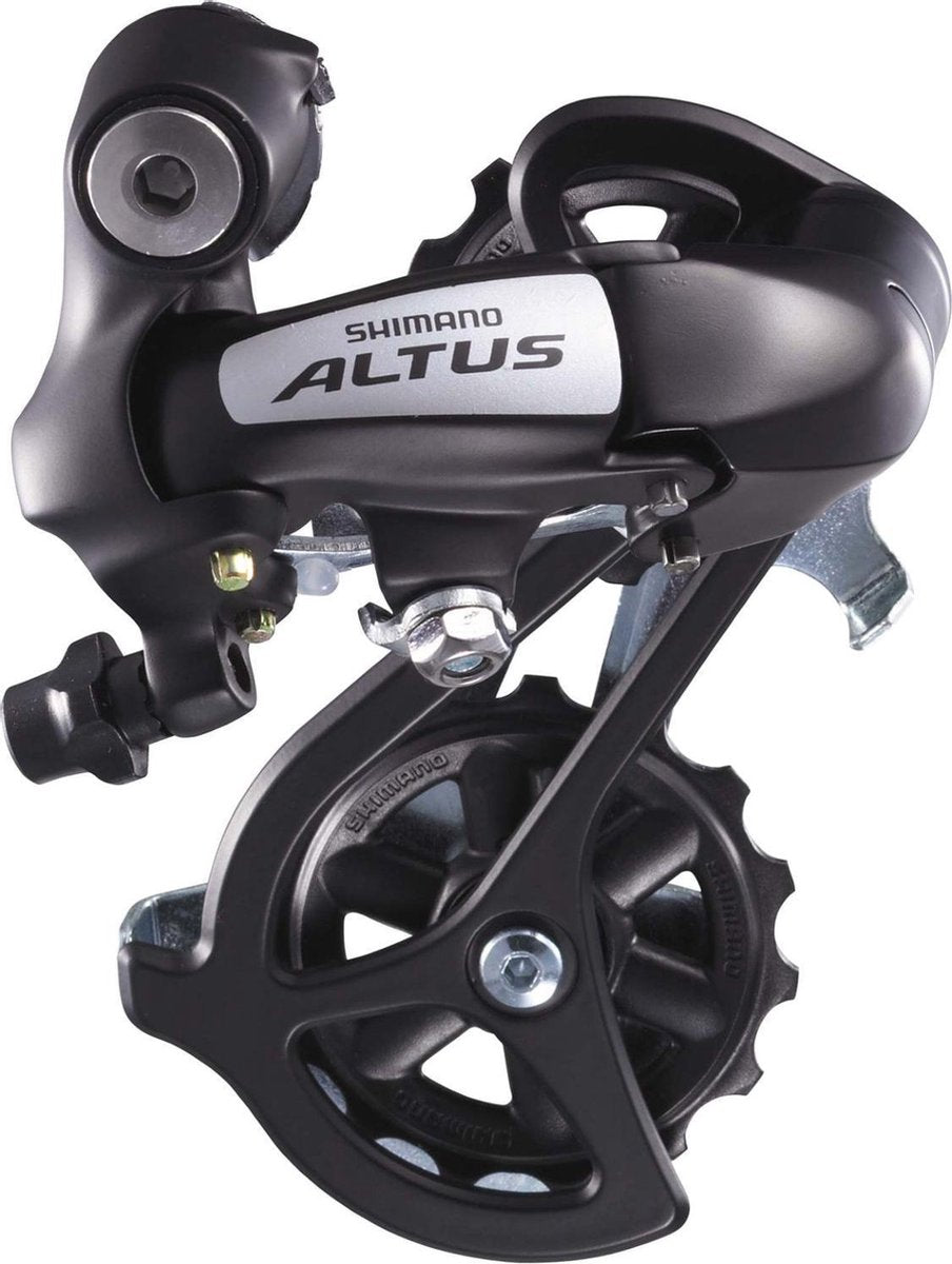 fiets derailleurs - Shimano altus m310 achterderailleur sgs 7/8-speed. zwart
