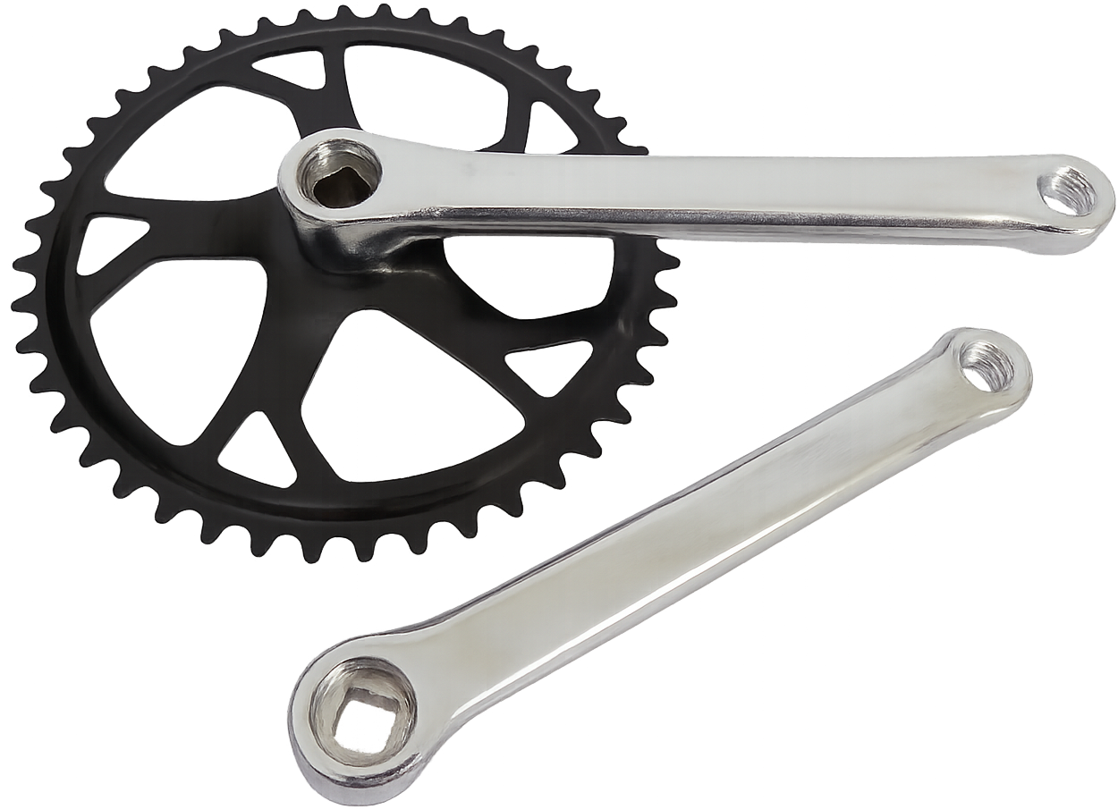 Gazelle crankstel Lamhang staal 44T - 170 mm