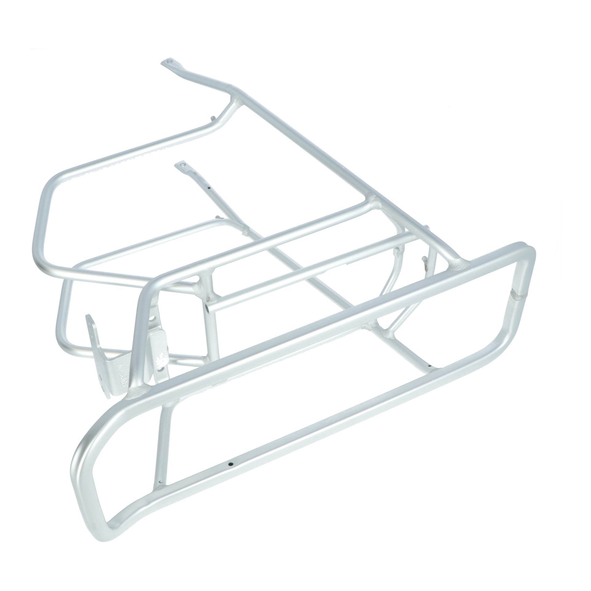 Achterdrager Gazelle Bosch model 2018 28" 53 - 65 cm - zilver