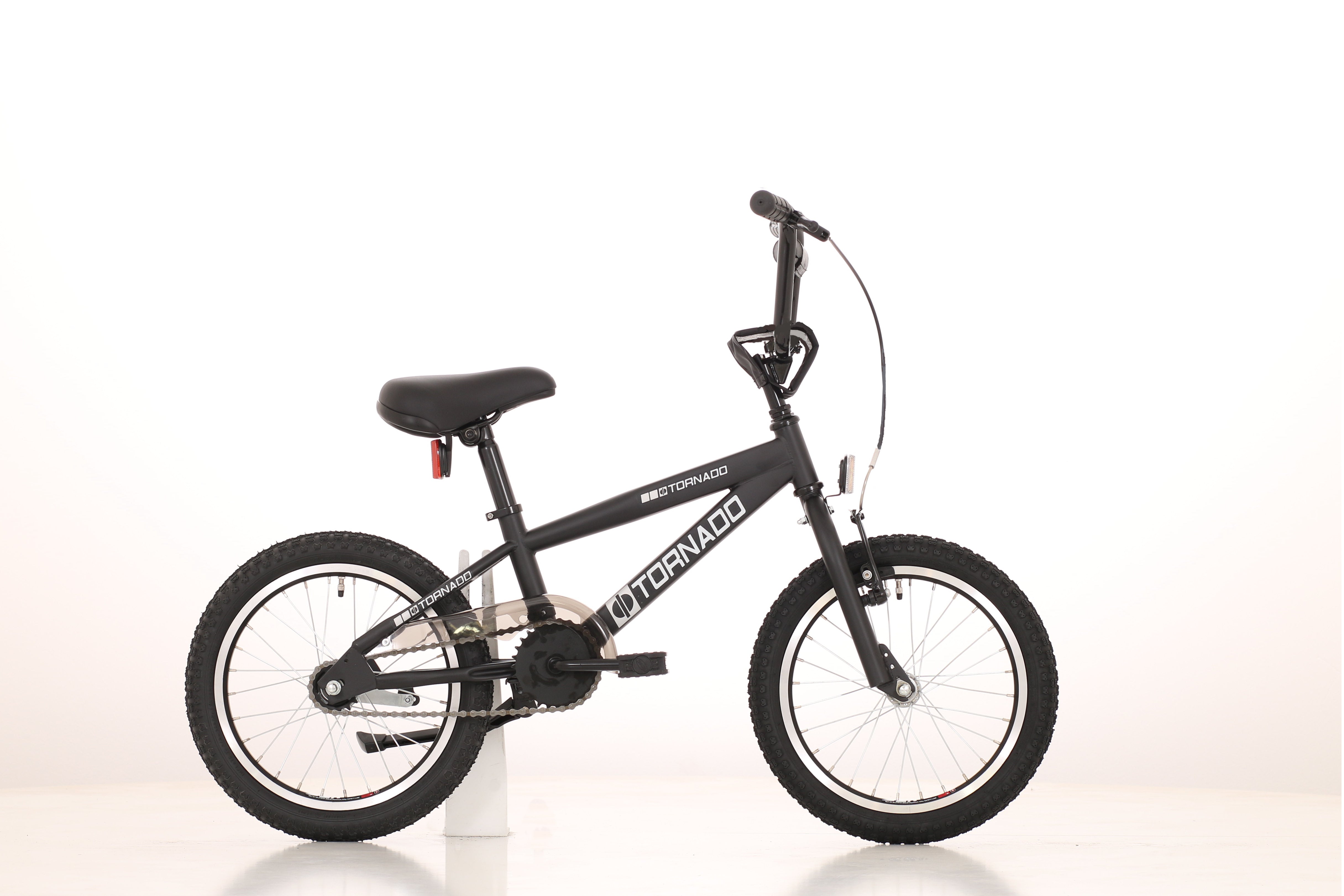 BMX Fiets Royal-Bugatti Tornado 16 inch - Mat Zwart