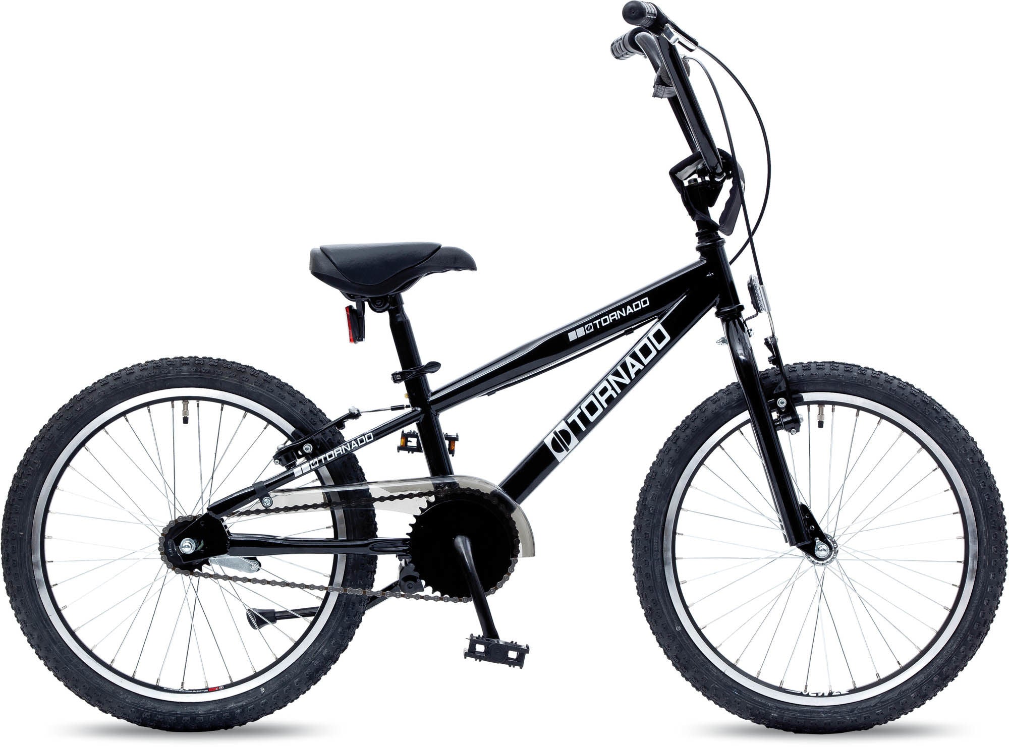BMX Fiets Royal-Bugatti Tornado 20 inch - Zwart