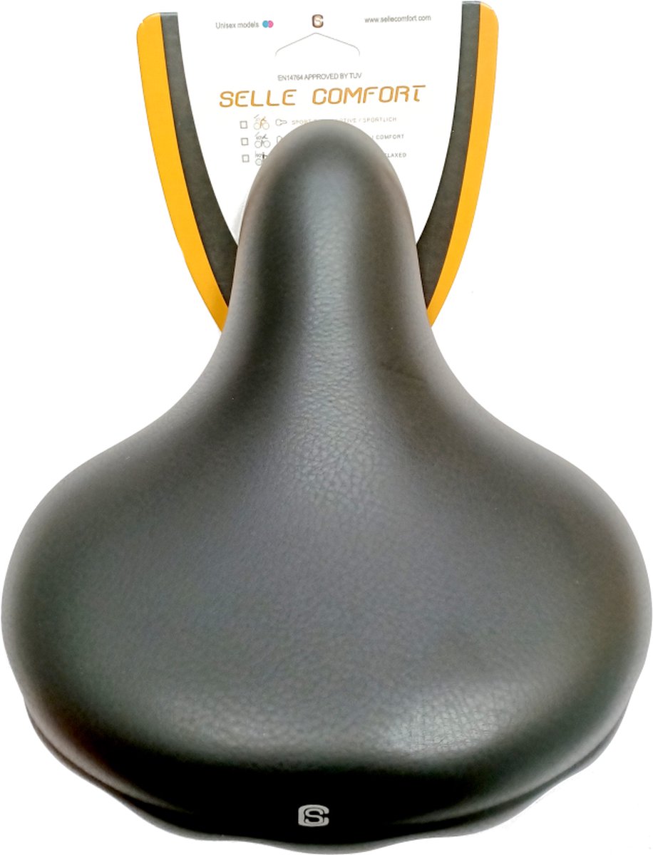 fiets zadel - Selle Comfort zwart (imtatie Drifter zadel), zonder strop