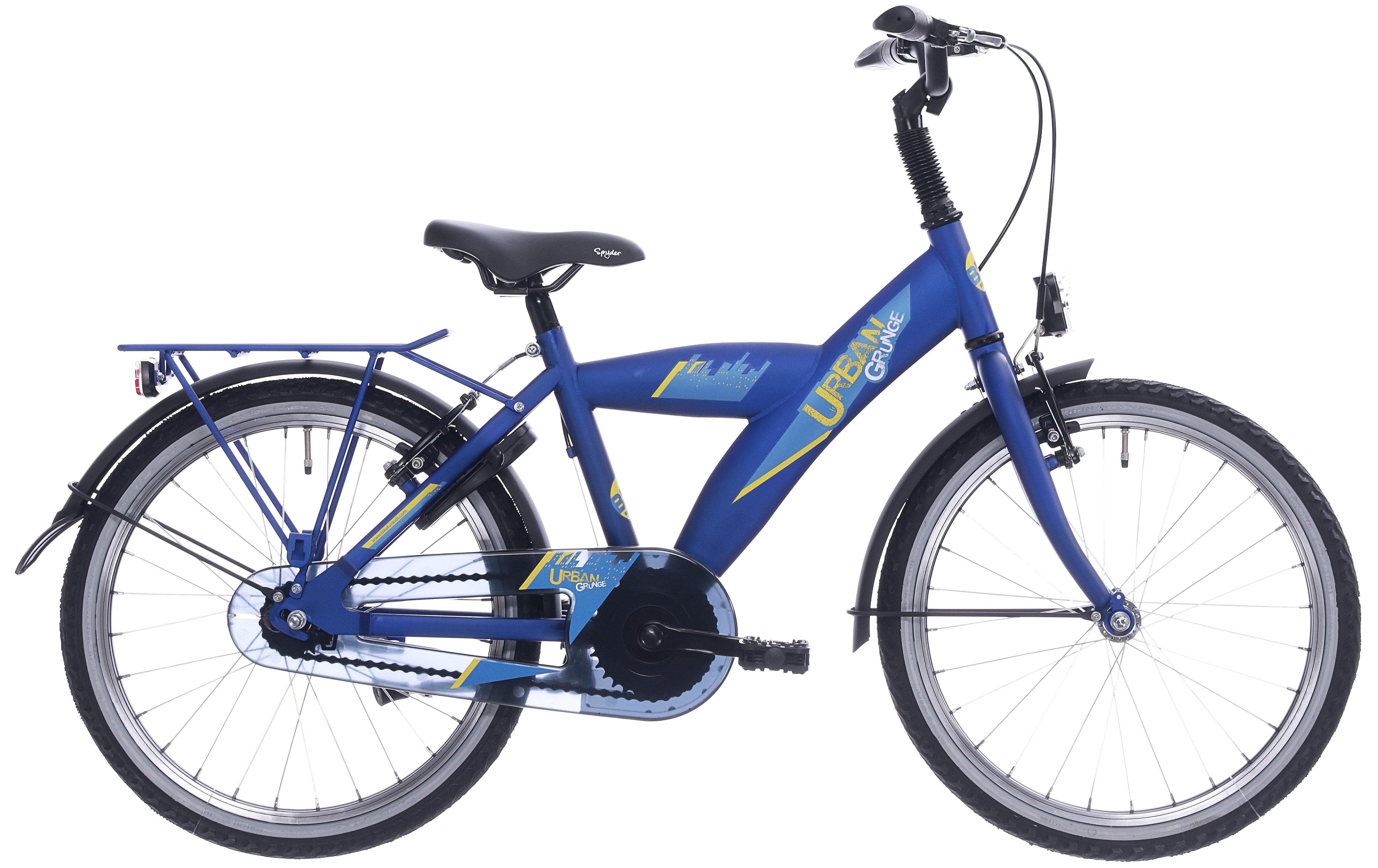 Kinderfiets 20" Bike Fun Urban - kobalt blauw