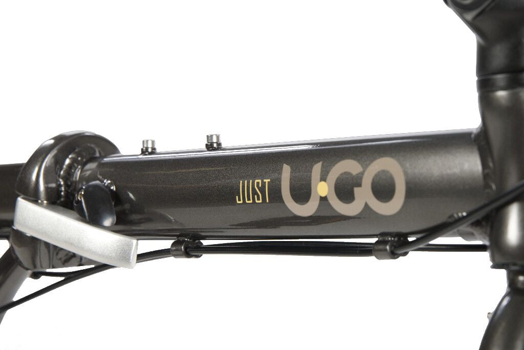 Vouwfiets 20" U-Go Just D6 V-brake - 6-speed derailleur - iron grey