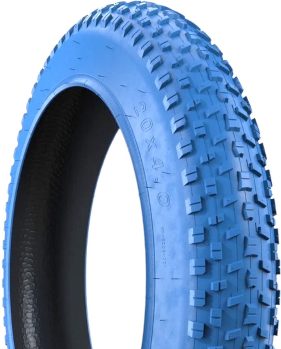 fatbike Buitenband 20*4.0 Band voor Fatbike - blauw