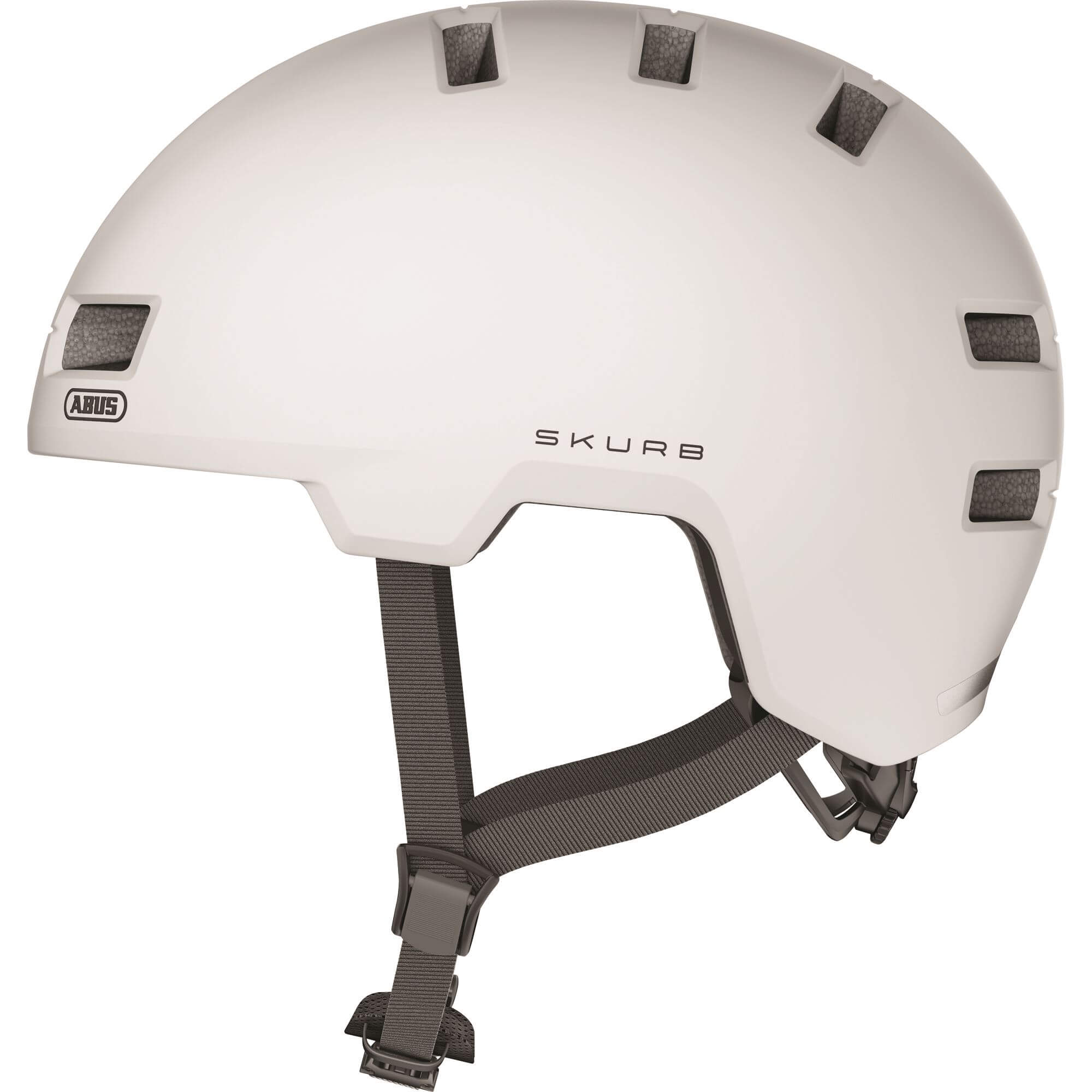 Abus helm Skurb pearl white S 52-56cm