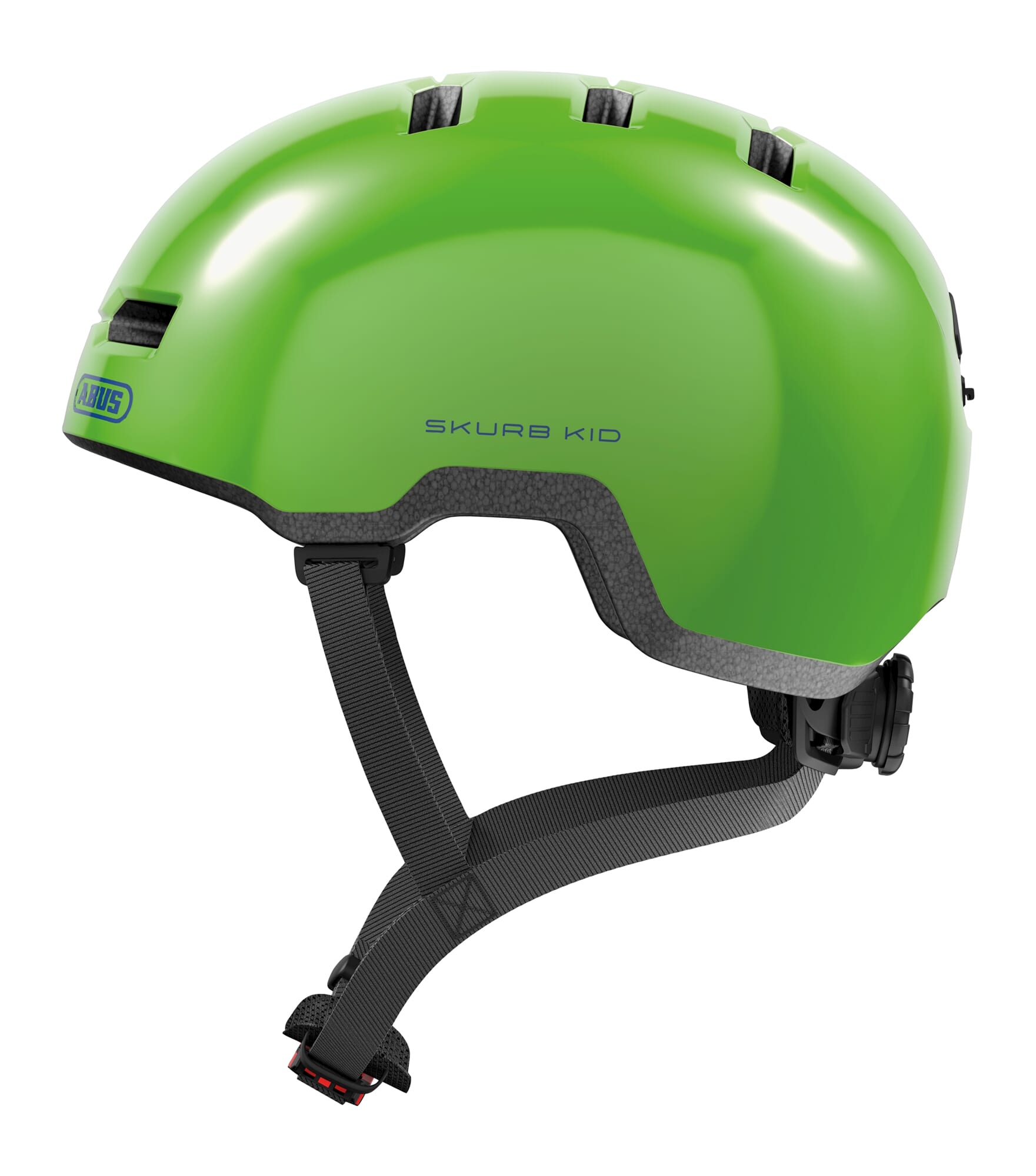 Abus helm Skurb Kid shiny green M 50-55cm