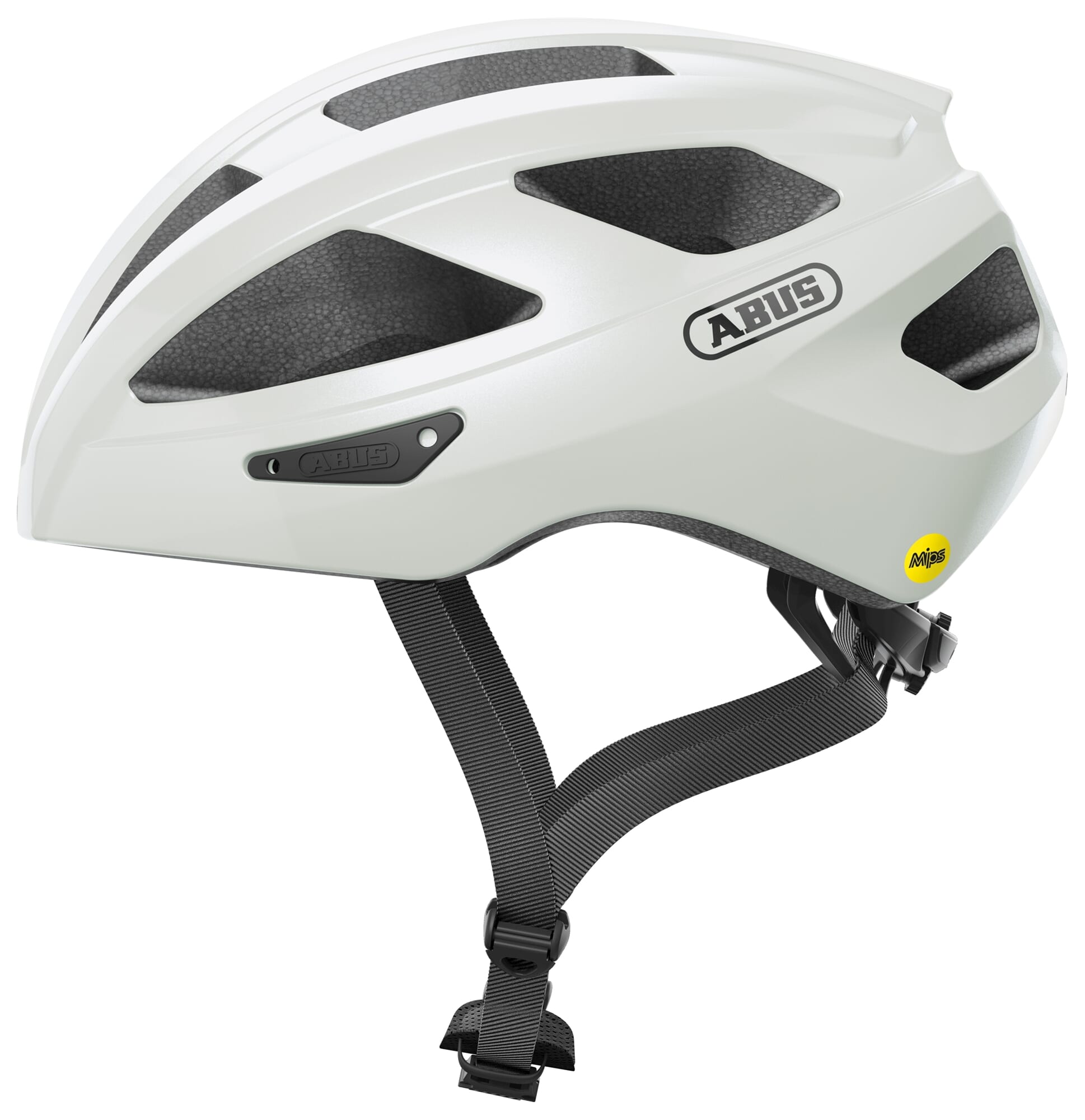 Abus helm Macator MIPS pearl white M 52-58cm