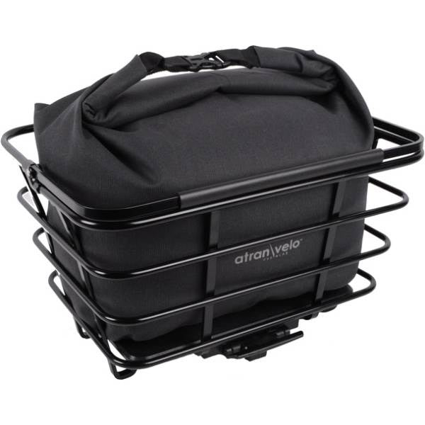 AtranVelo mandtas Travel voor Epic mand 22l grijs/zwart
