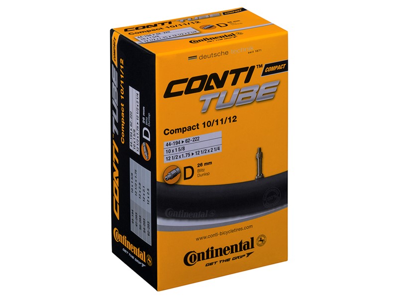 Continental binnenband Compact 10/11/12" 47-203 HV 26mm