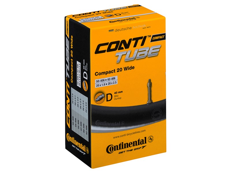Continental binnenband Compact Wide 20" 50/62-406 HV 40mm