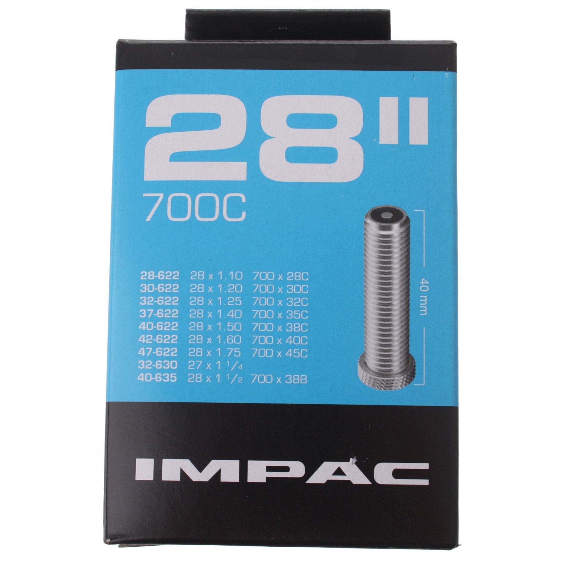 Impac binnenband 28" 28/47-622/635 AV 40mm