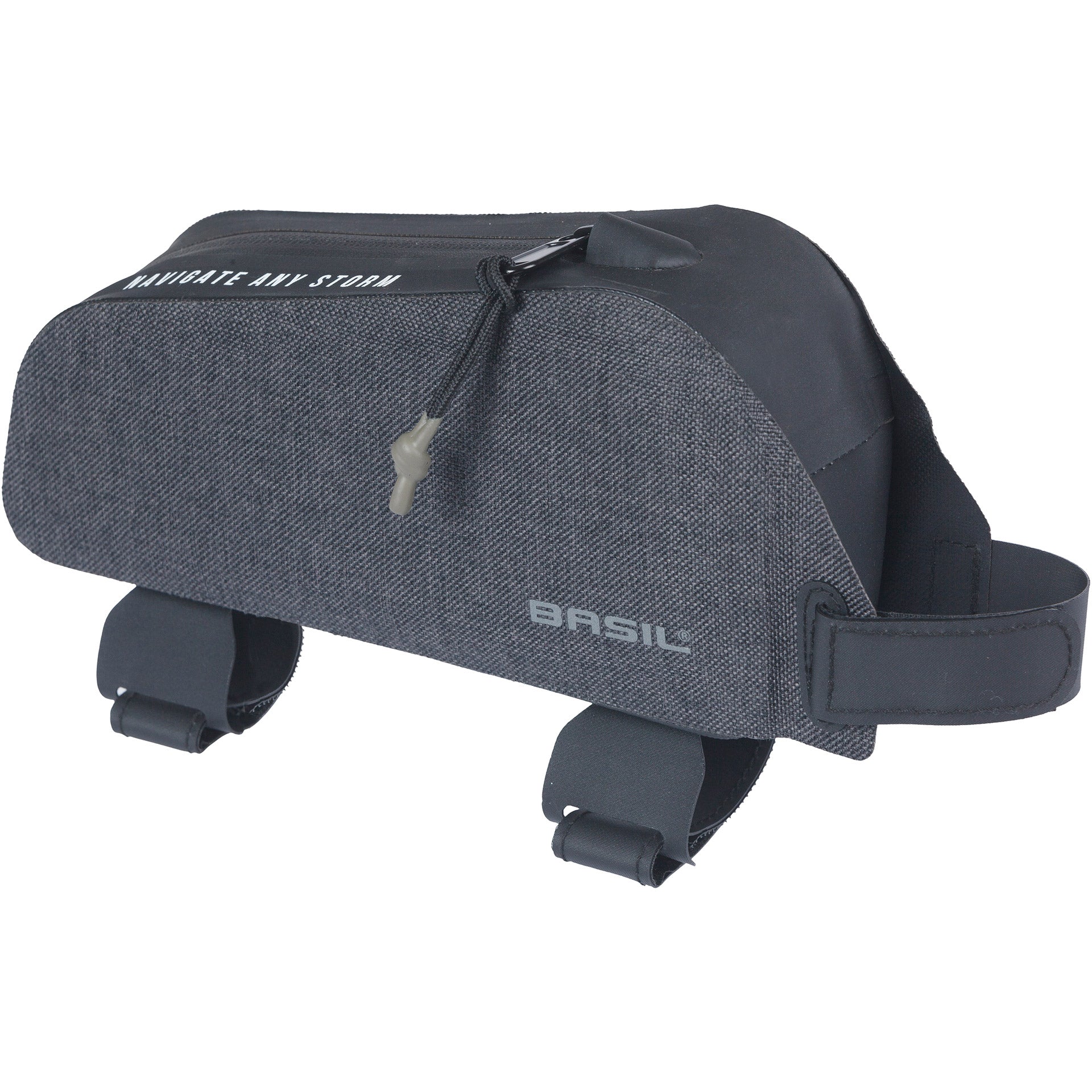 Basil frametas Navigator Storm top tube 0,8l zwart