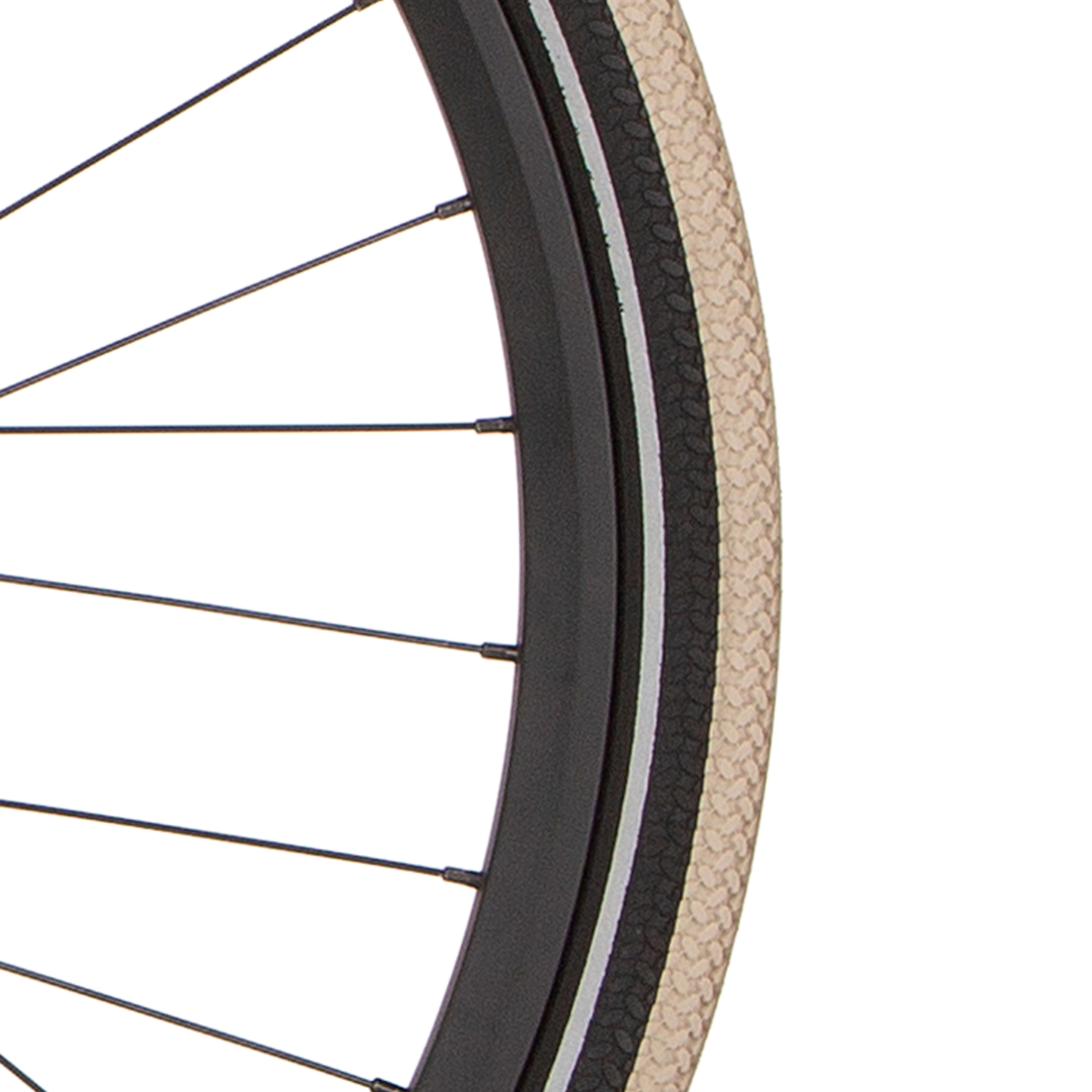 Cortina btb Canberra 28 x 1.75 khaki/zwart refl