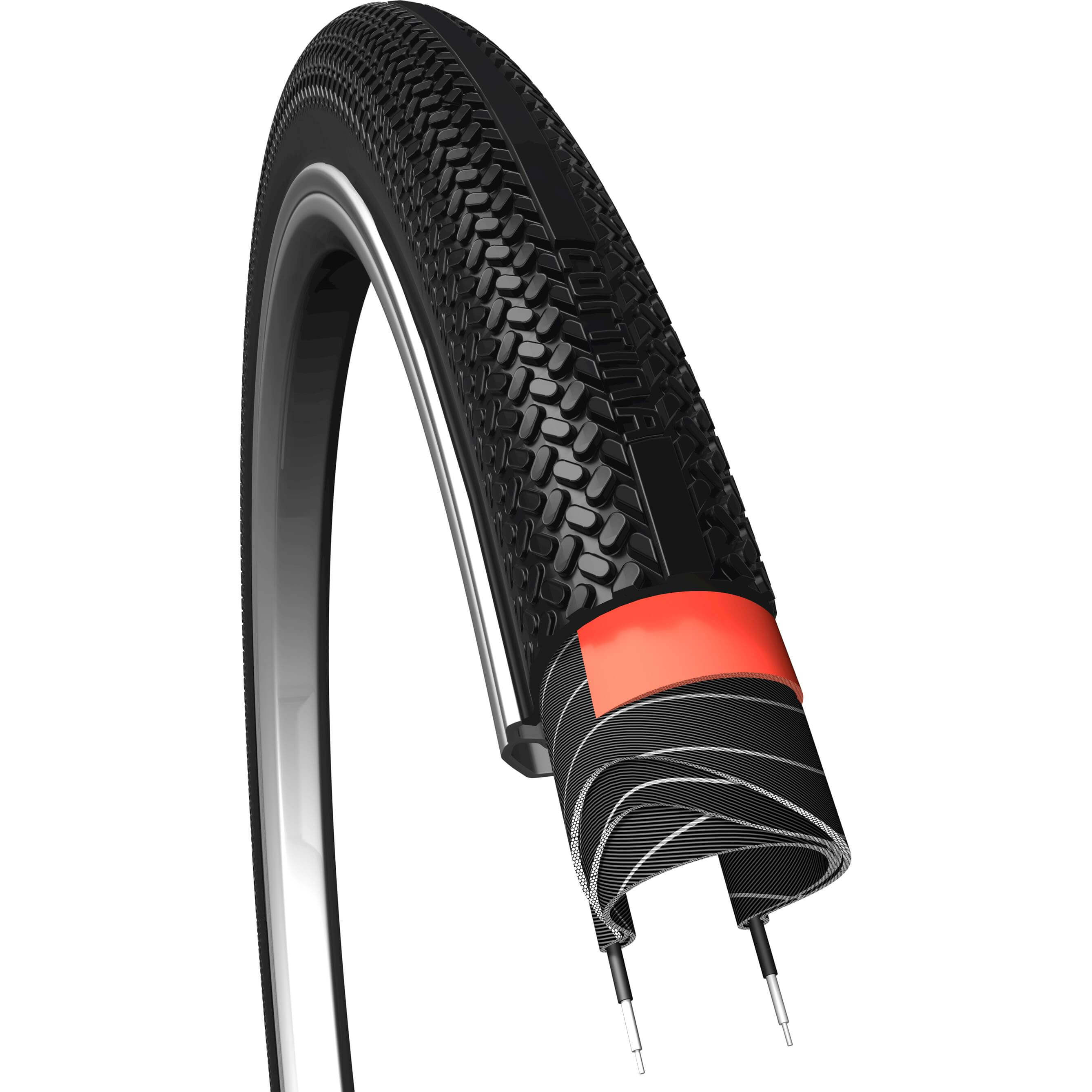 Cortina btb Canberra 28 x 1.75 zwart refl