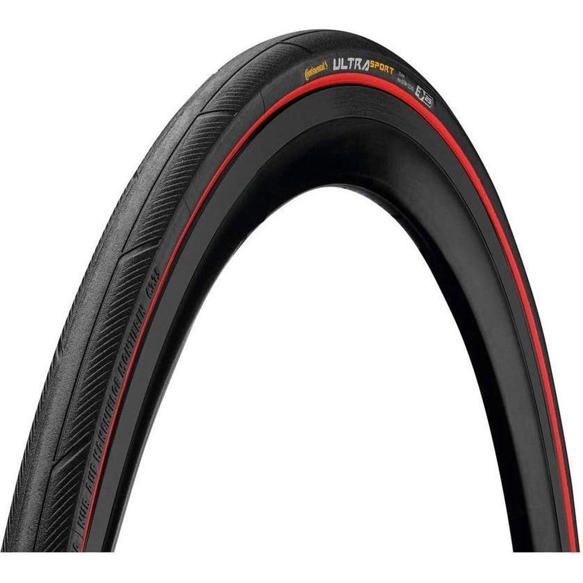 Continental vouwband Ultra Sport III 25-622 zwart/rood