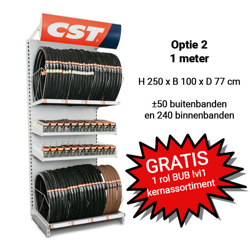 CST Winkelmeter optie 2 / 1mtr (±50 BUB + 240 BIB)