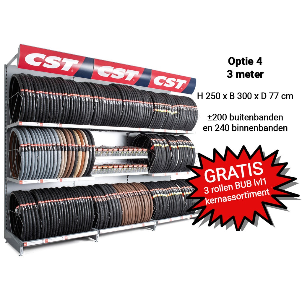 CST Winkelmeter optie 4 / 3mtr (±200 BUB + 240 BIB)