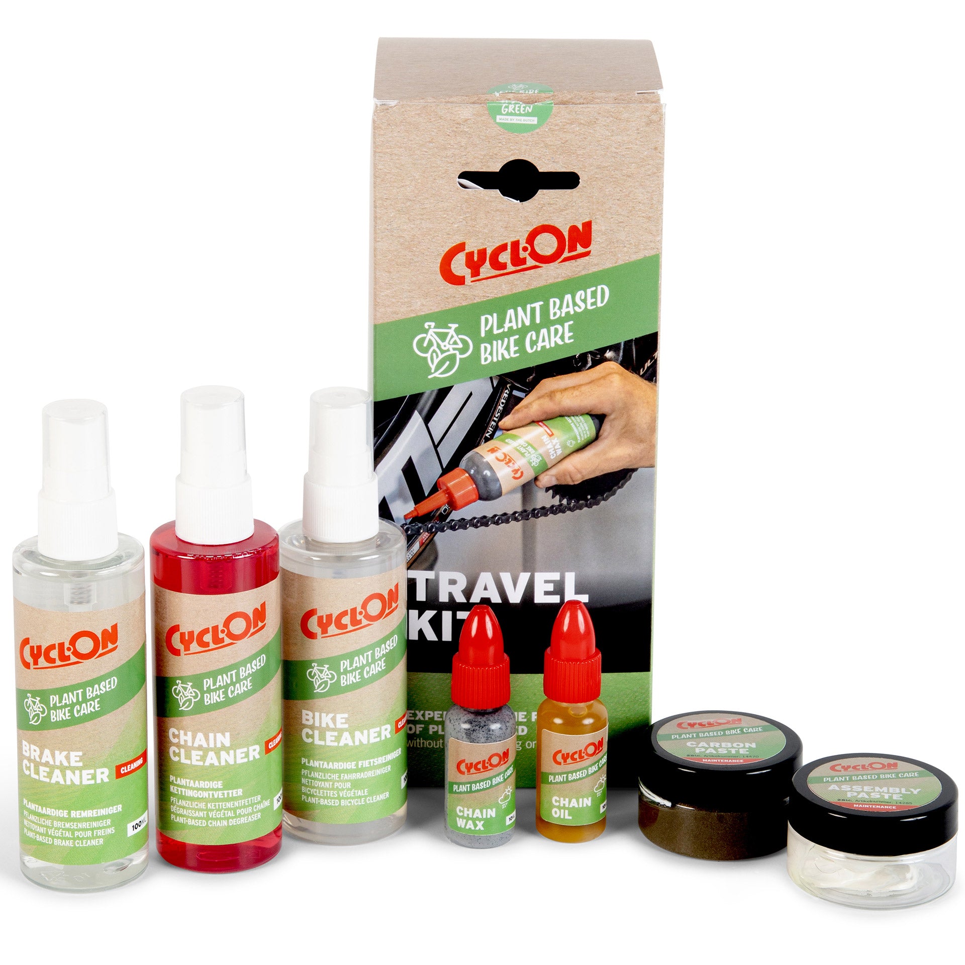 CyclOn travel kit plant based