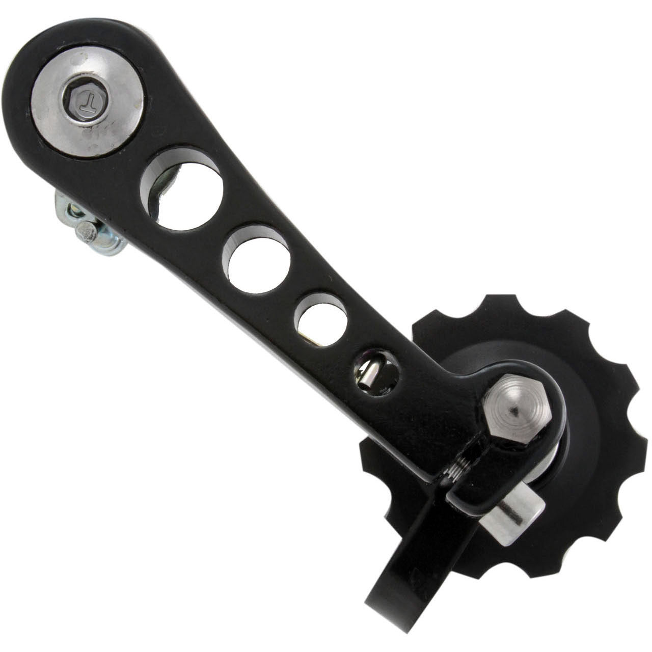 Kettingspanner Alu 68mm zwart BMX/Dirt/single speed