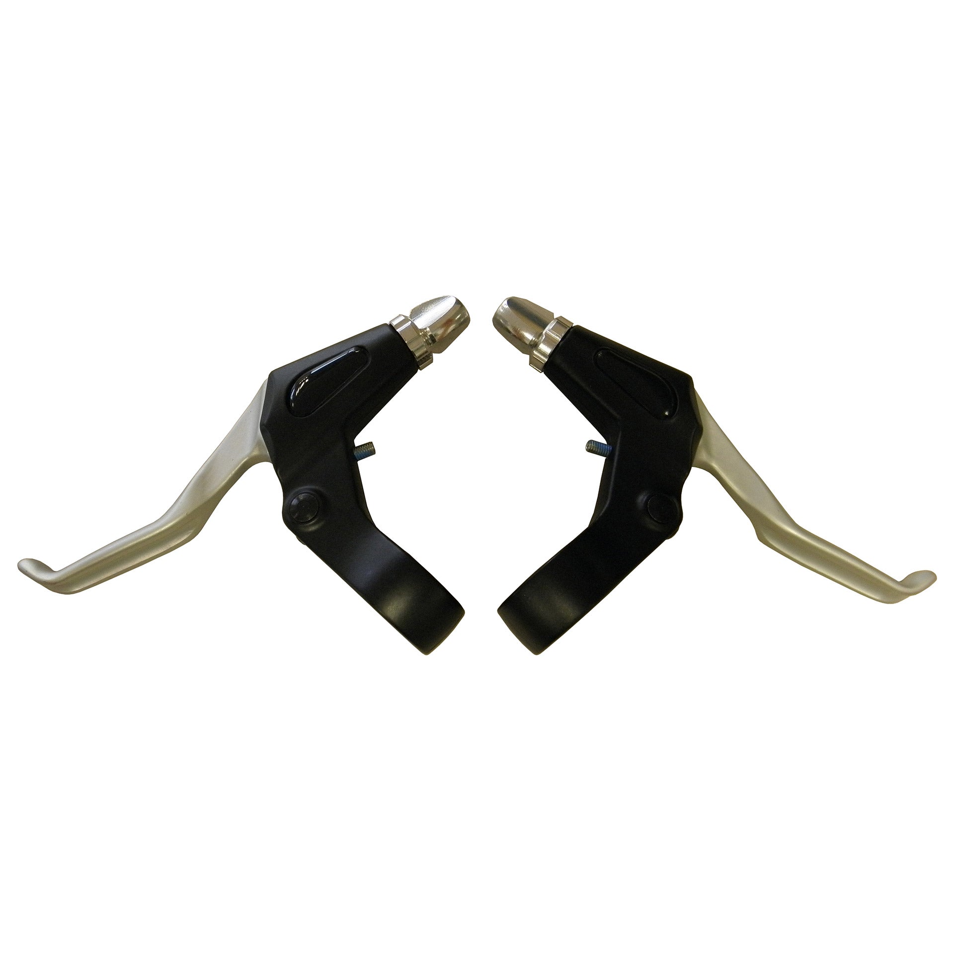 Remgreepset E-Clip zwart/zilv V-Brake/Cantilever Arix