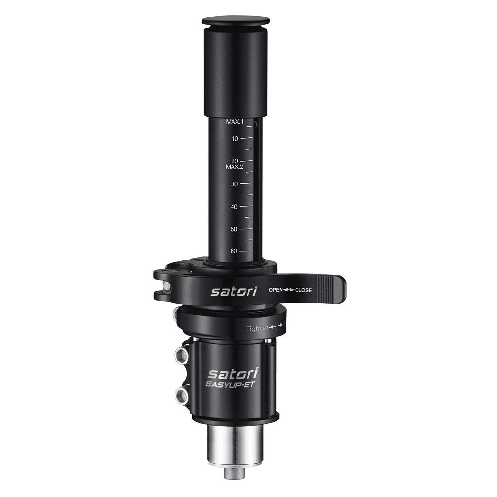 Satori stuurpen-adapter Easy-up ET alu zwart