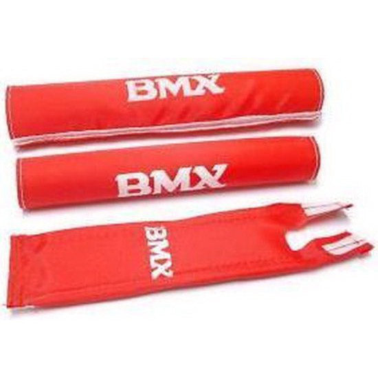 Pad set BMX compleet rood