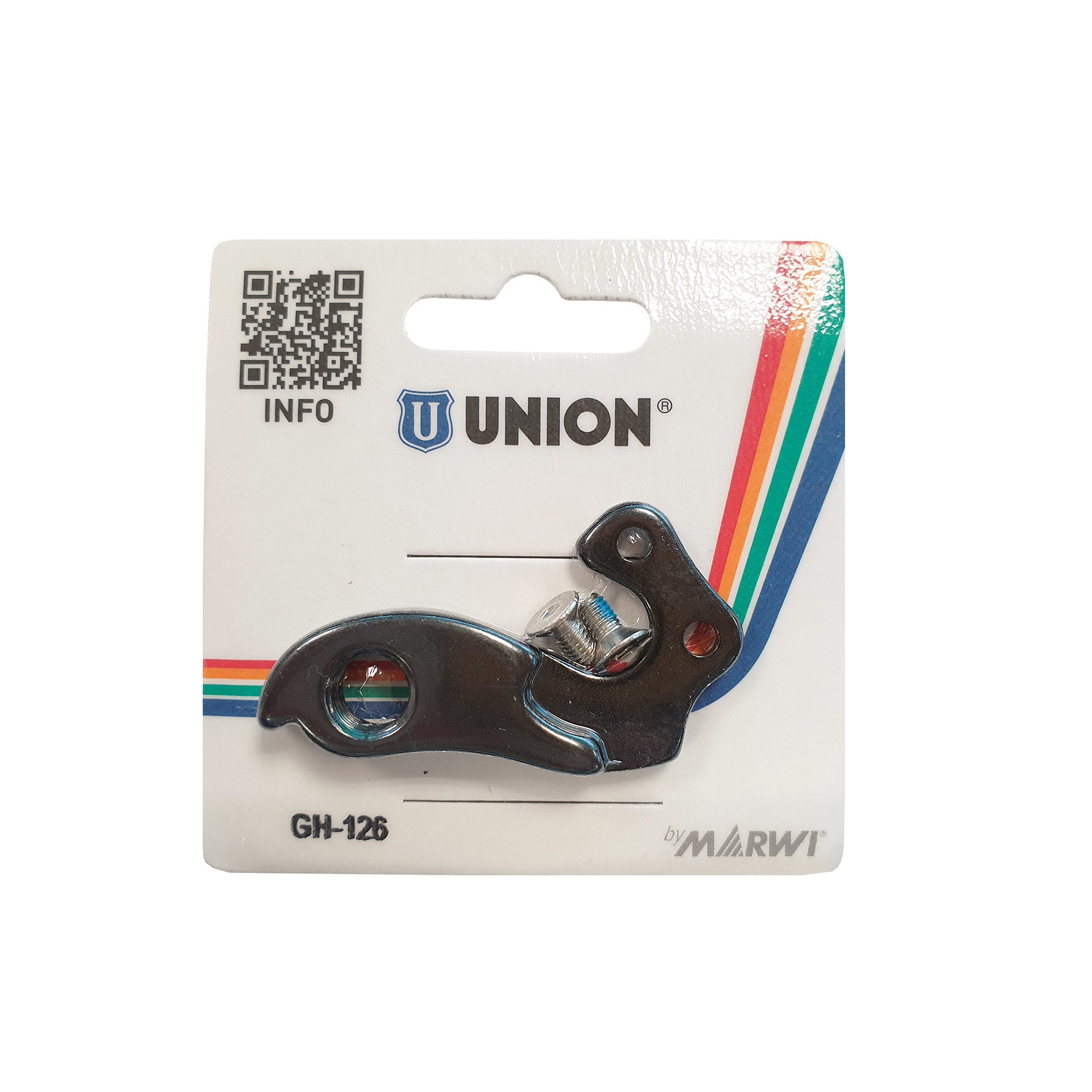 Union derailleurpad GH-126 met schroefset M4x0.7