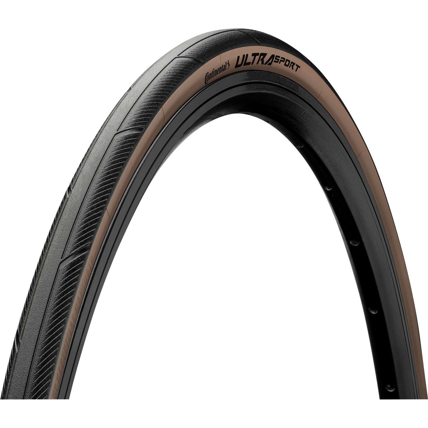 Continental vouwband Ultra Sport III 28-622 zwart/bruin