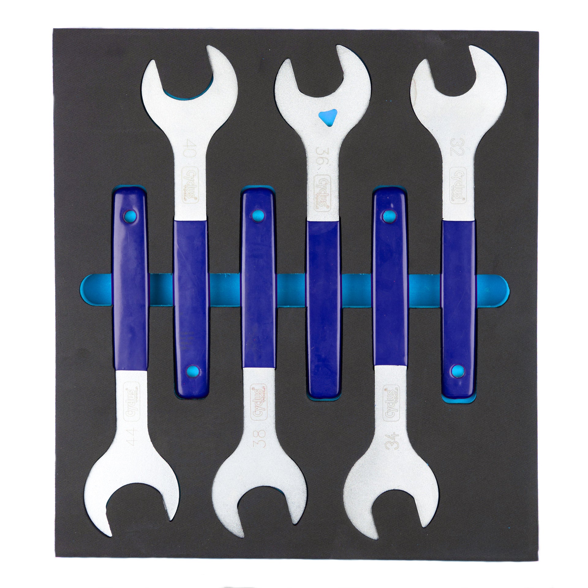 Cyclus foam 6 inclusief balhoofdsleutels maat M blauw