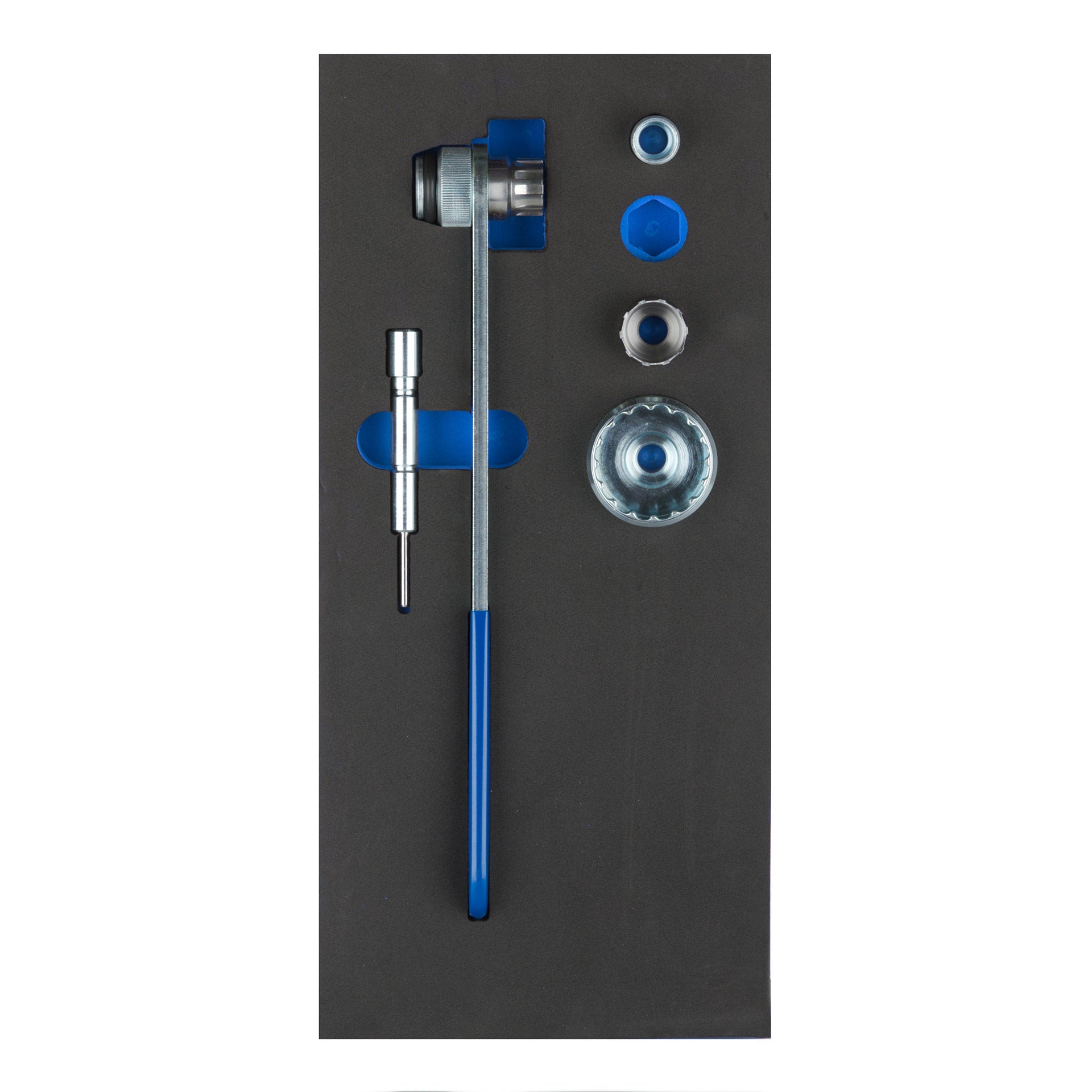 Cyclus foam 19 inclusief Jetmount'r maat S blauw