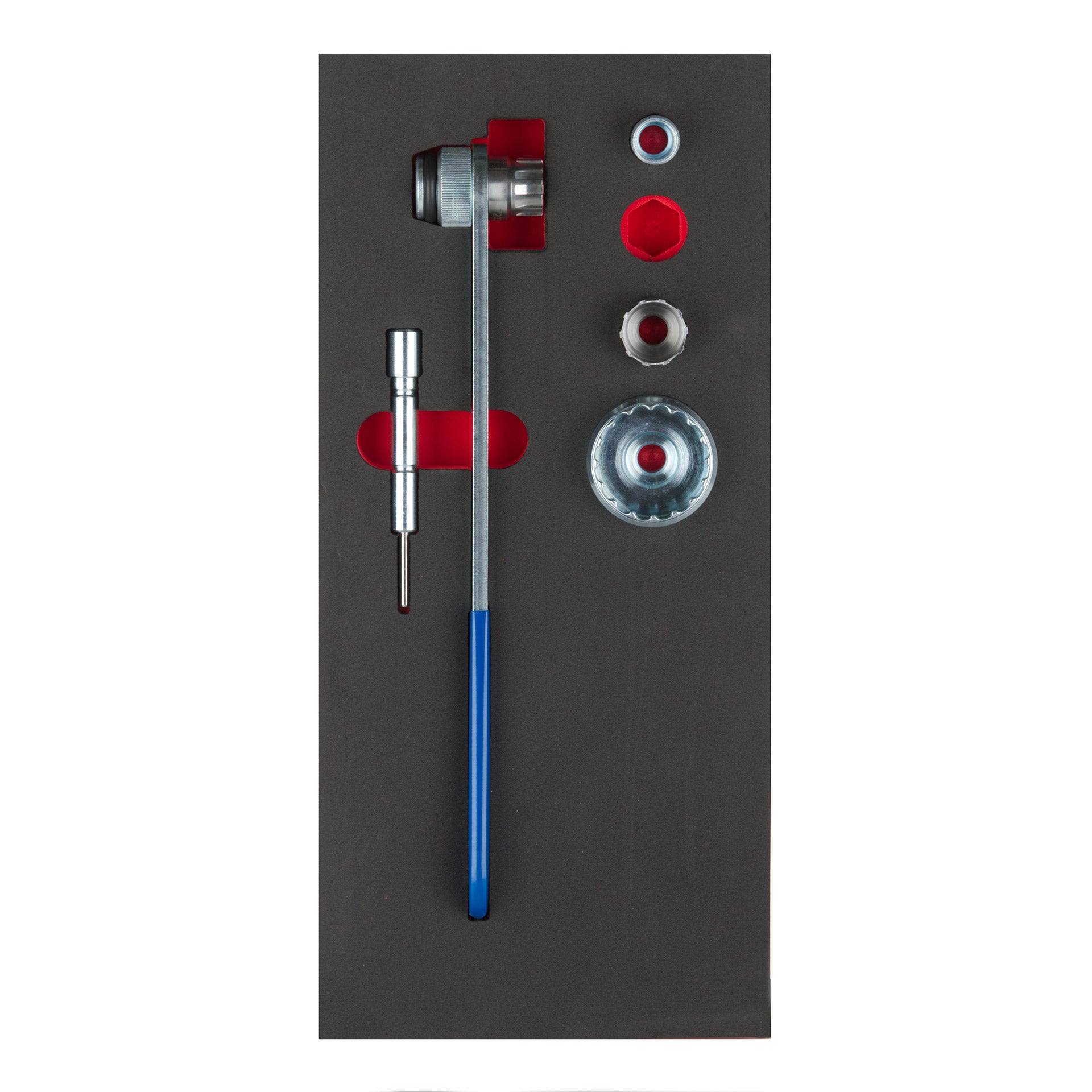 Cyclus foam 19 inclusief Jetmount'r maat S rood