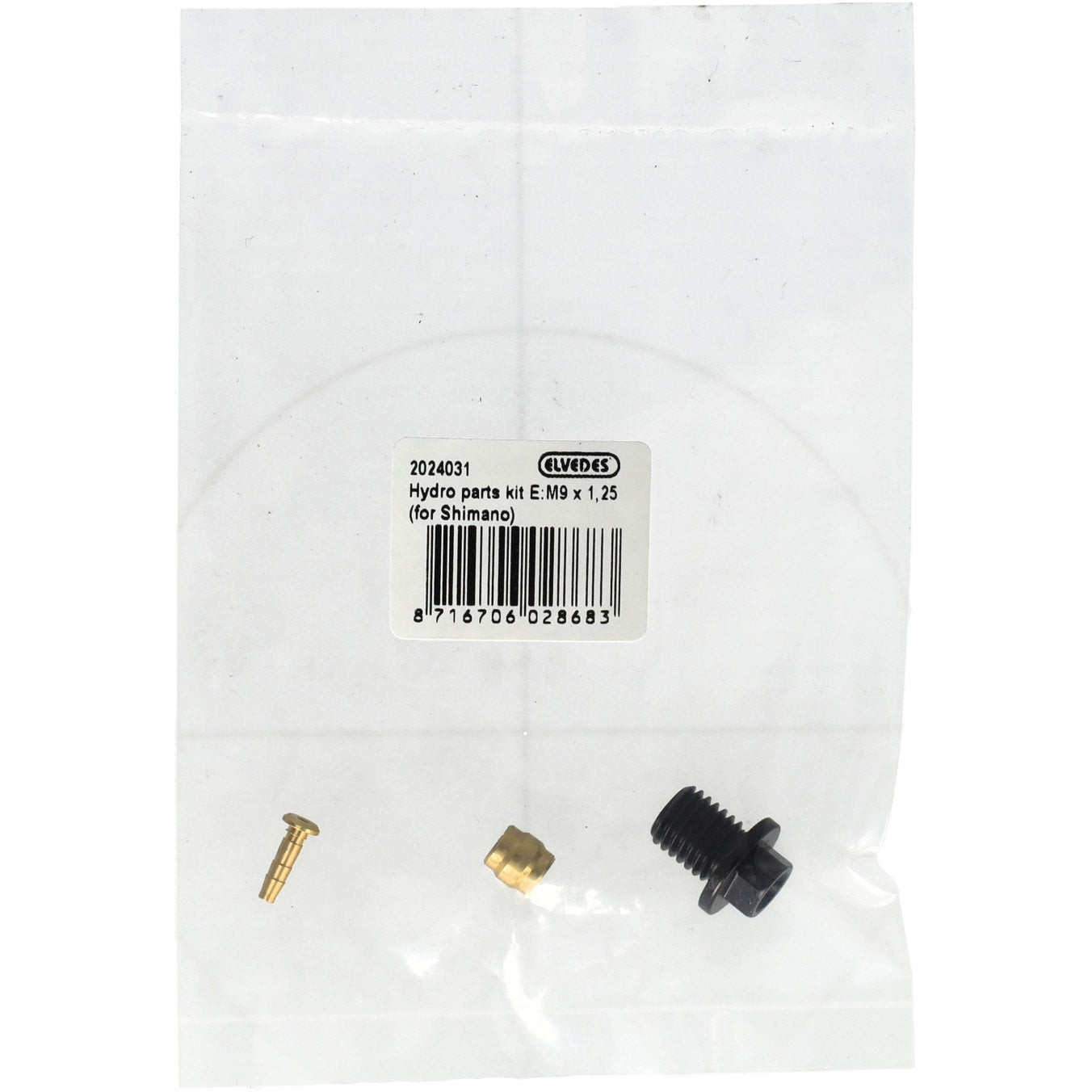 Elvedes hydro onderdelen kit E M9×1,25 (Shimano)