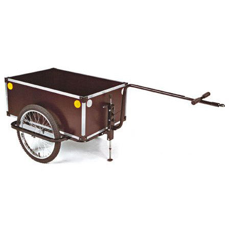 Roland Jumbo "B" Aanhangwagen 20" m/bak z/deksel m/koppl.