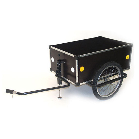 Roland aanhangwagen Jumbo "D" 20" m/bak z/deksel vork-bev.