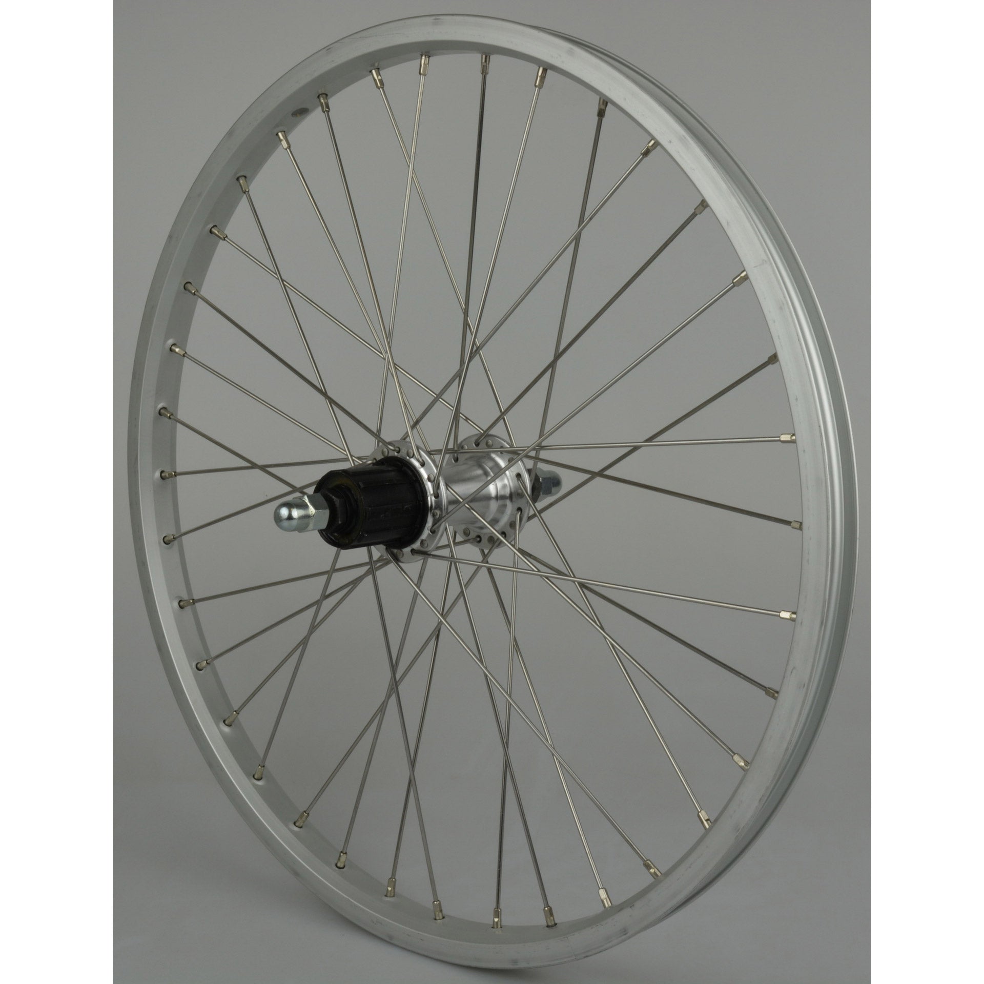Dahon Achterwiel 20" enkelw. velg m/body 7V zilv 6325025MRX