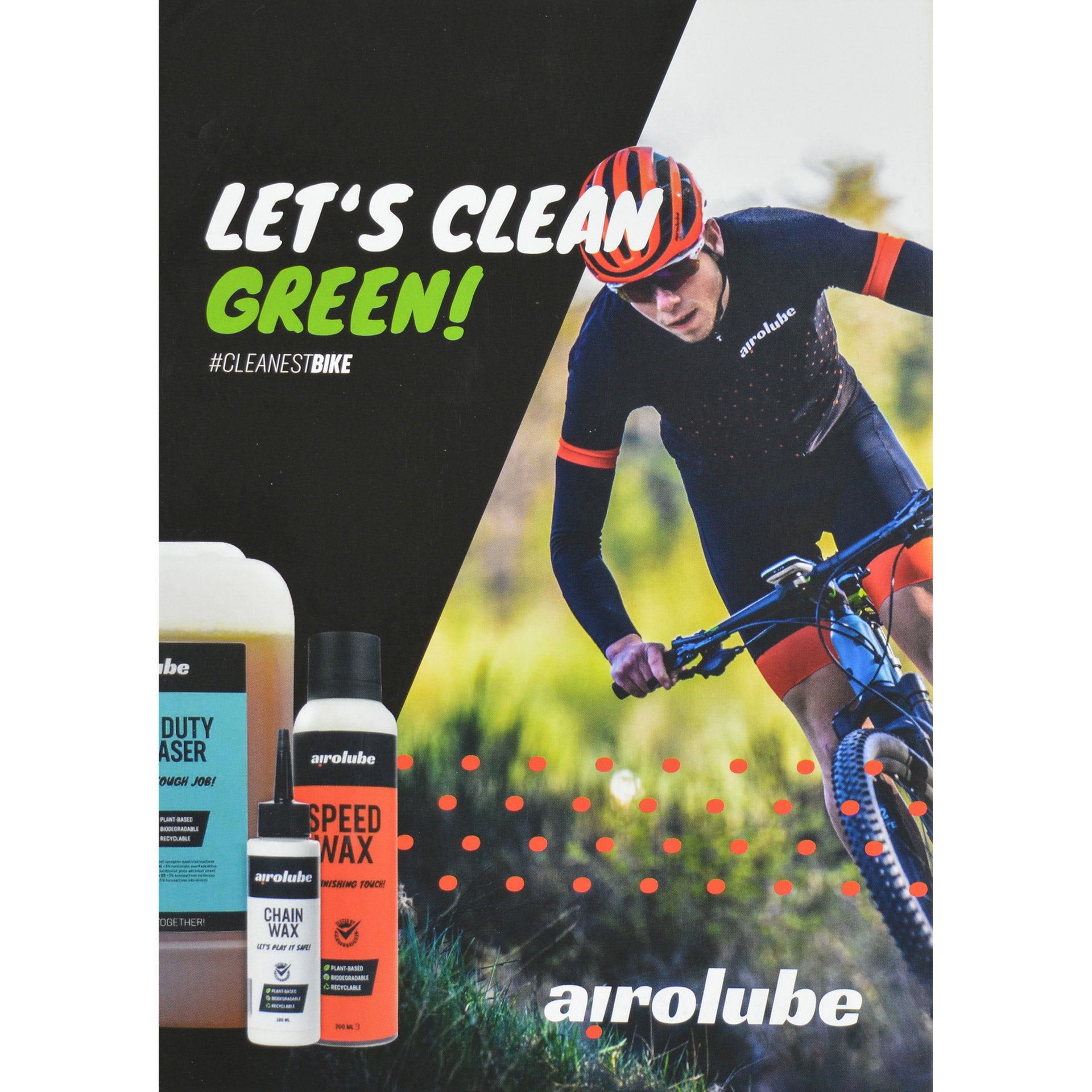Airolube Flyer Let's Clean Green!