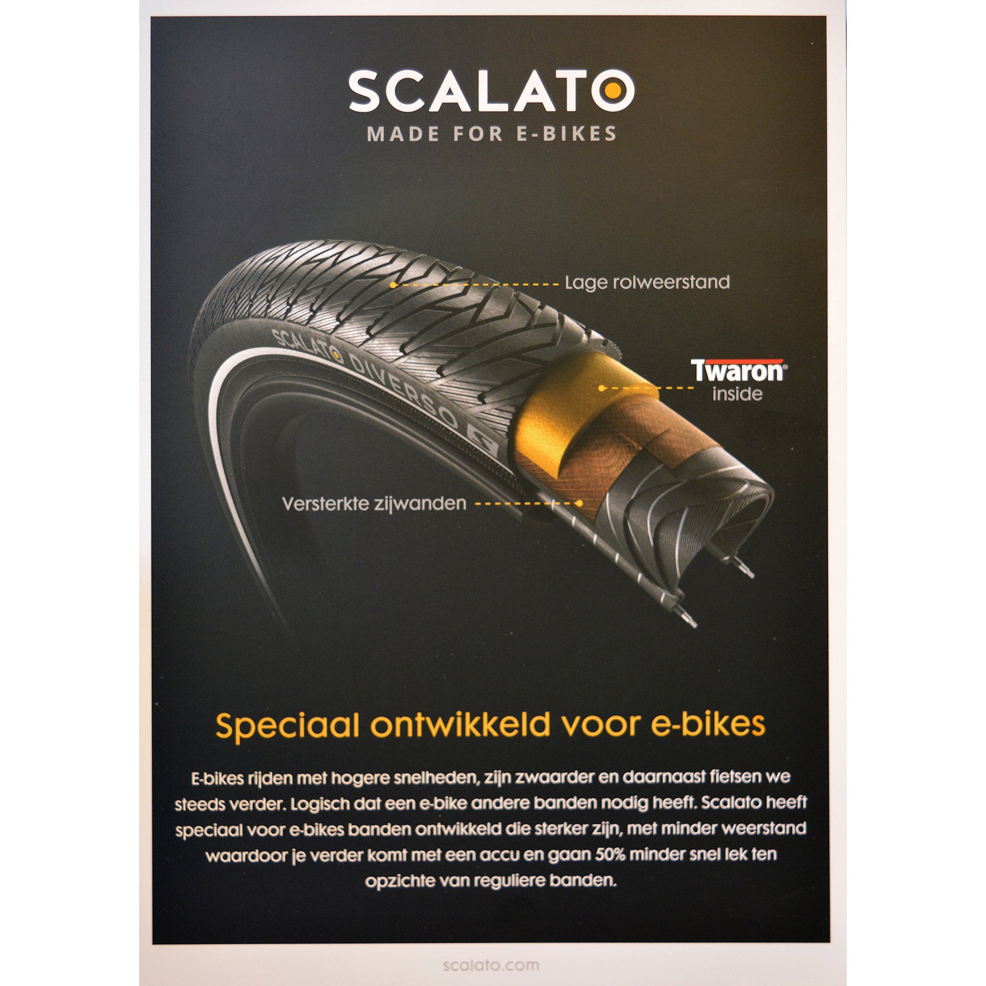 Flyer Scalato A5 The collection