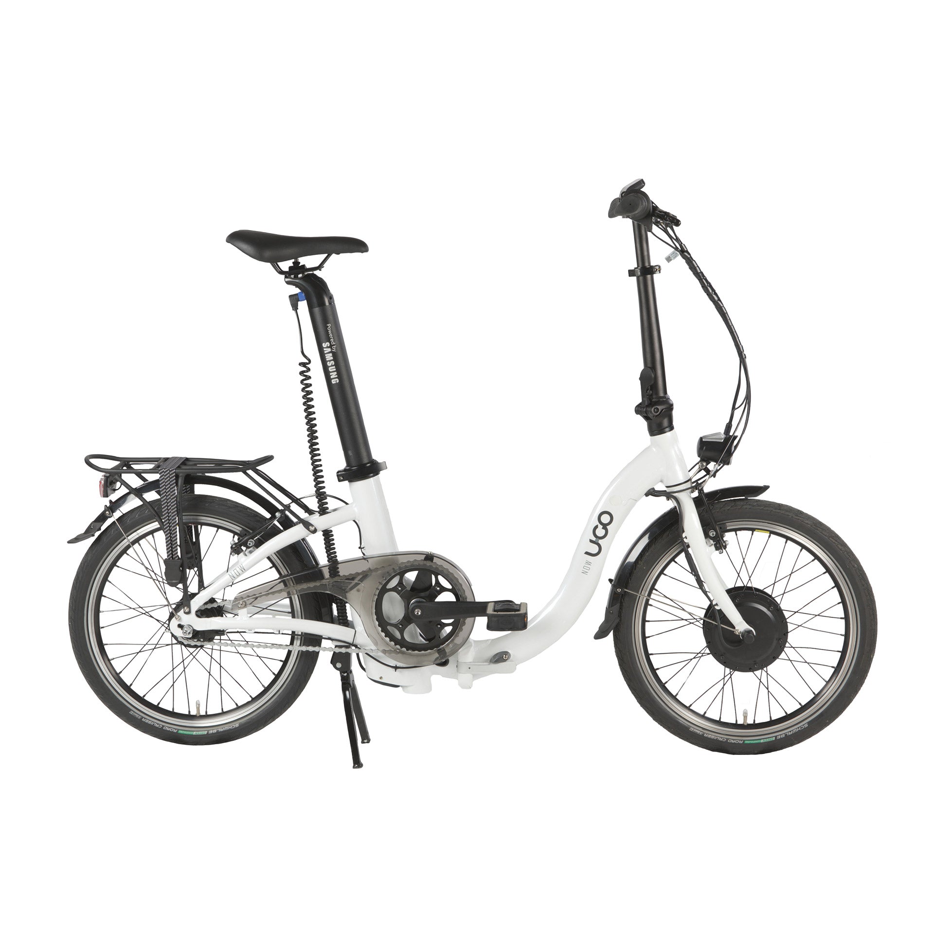 U•GO Elektrische vouwfiets Now Ei7 20" pearl white 250W