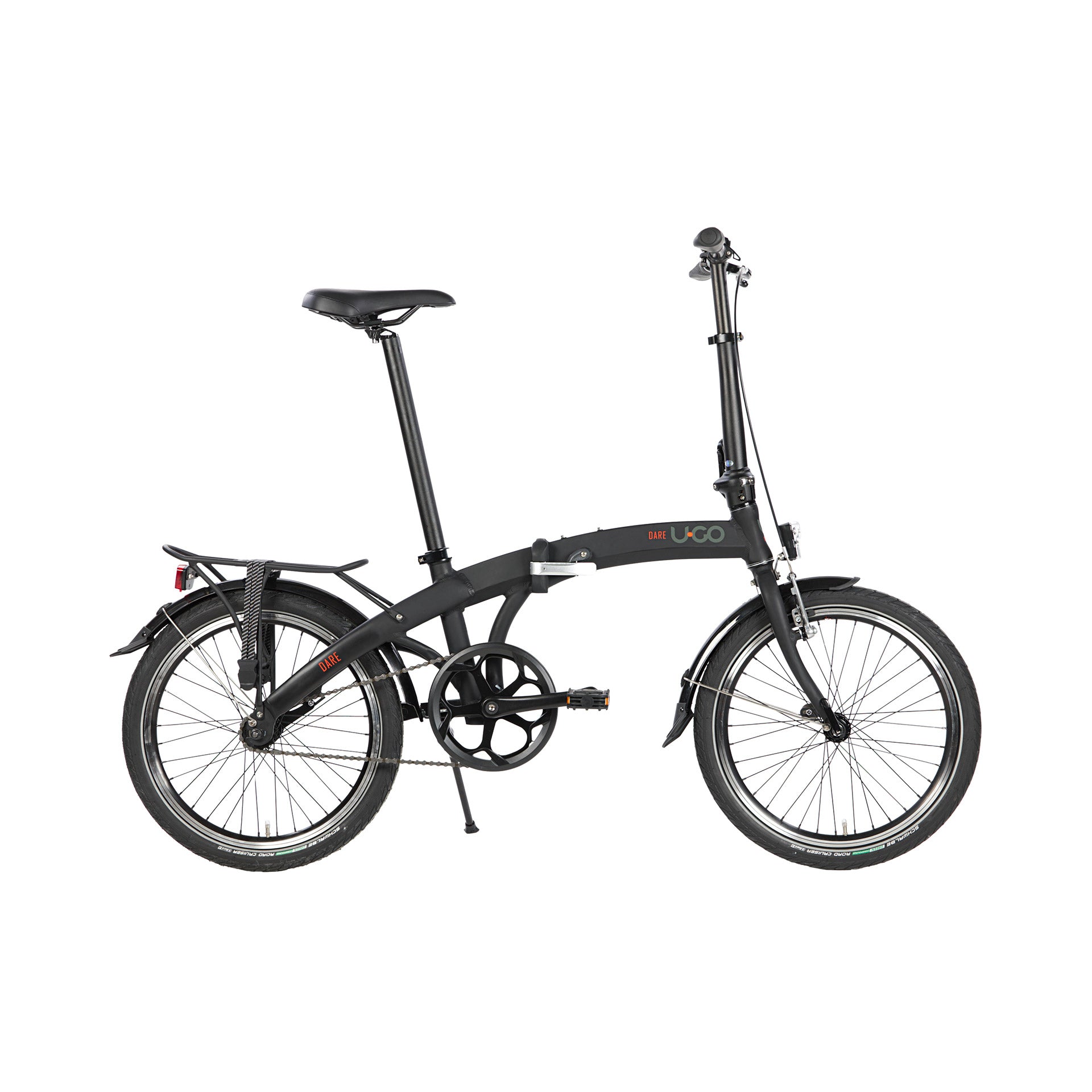 U•GO vouwfiets Dare s1 20" smoke black