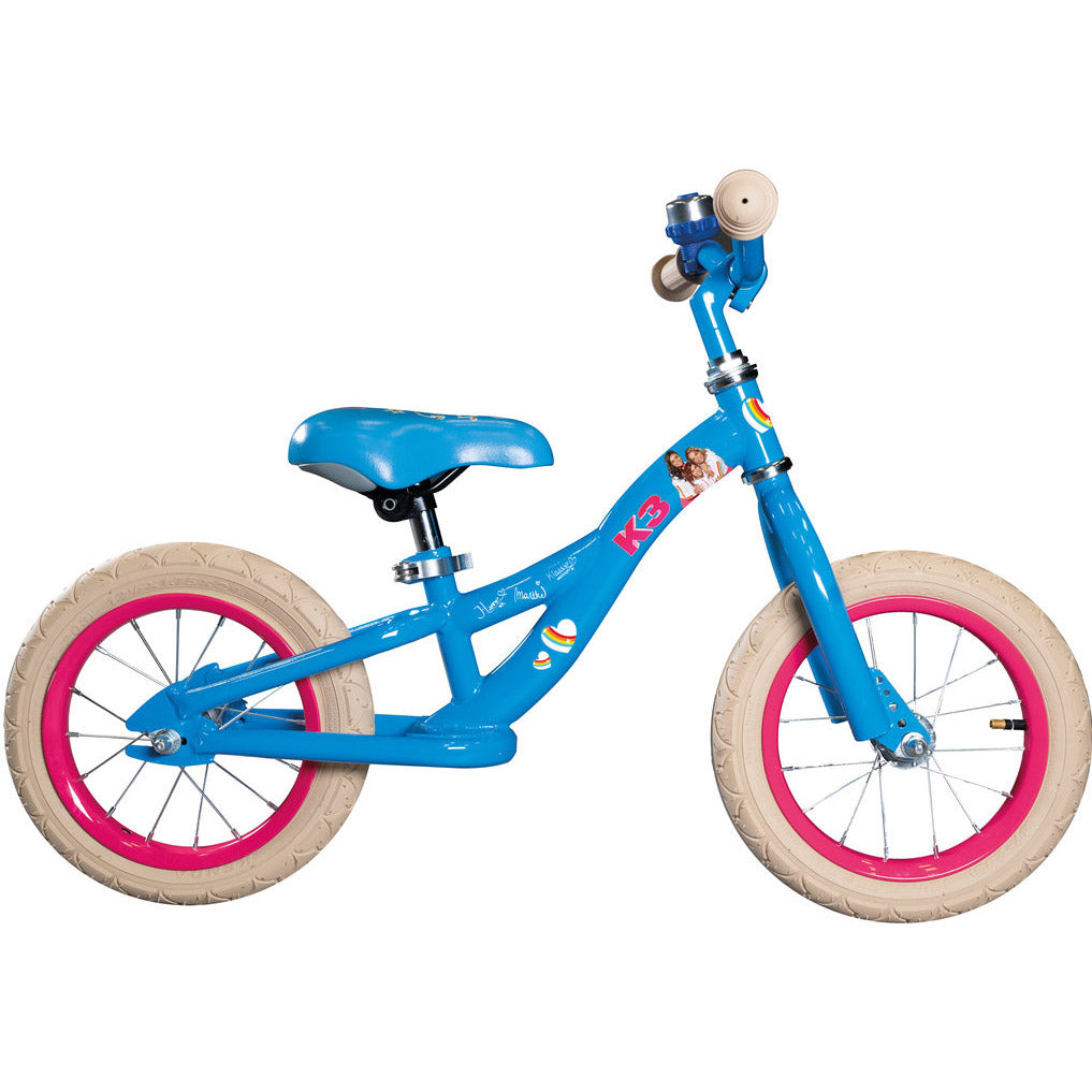 K3 loopfiets 12" blauw blauw