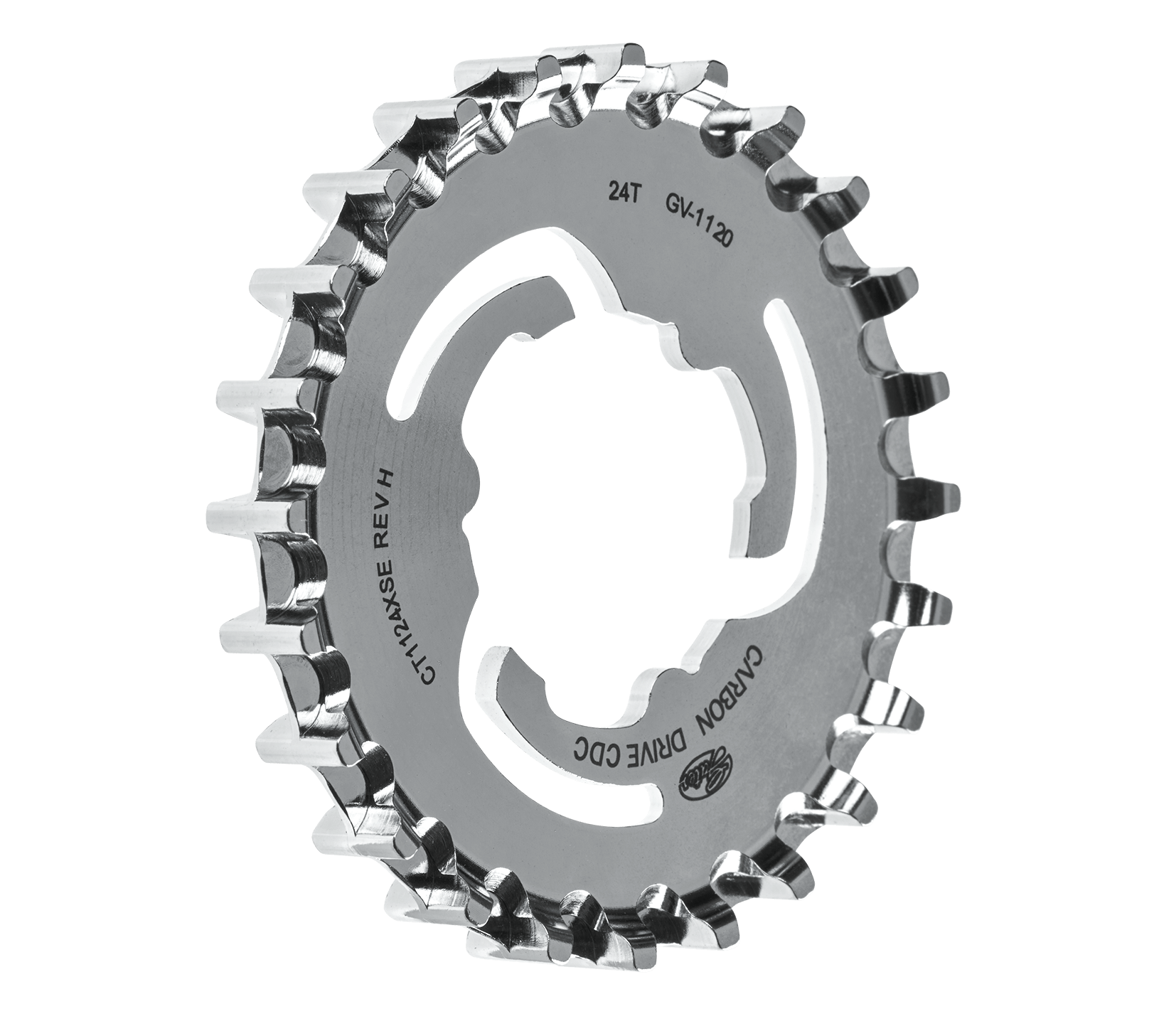 Gates CDX Fin Line achtertandwiel 24t Alfine/Nexus/Sturmey