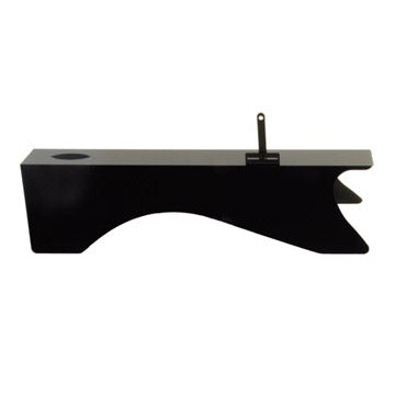 BiciSupport aerodynamic metal display horizontal dark grey