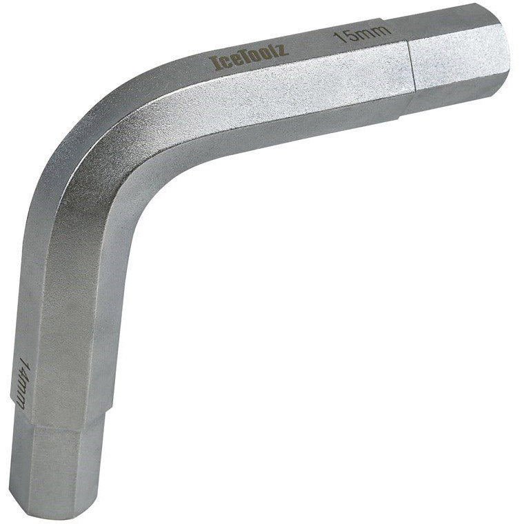 IceToolz naafbody-afnemer L-type 14/15mm, L=70*70mm