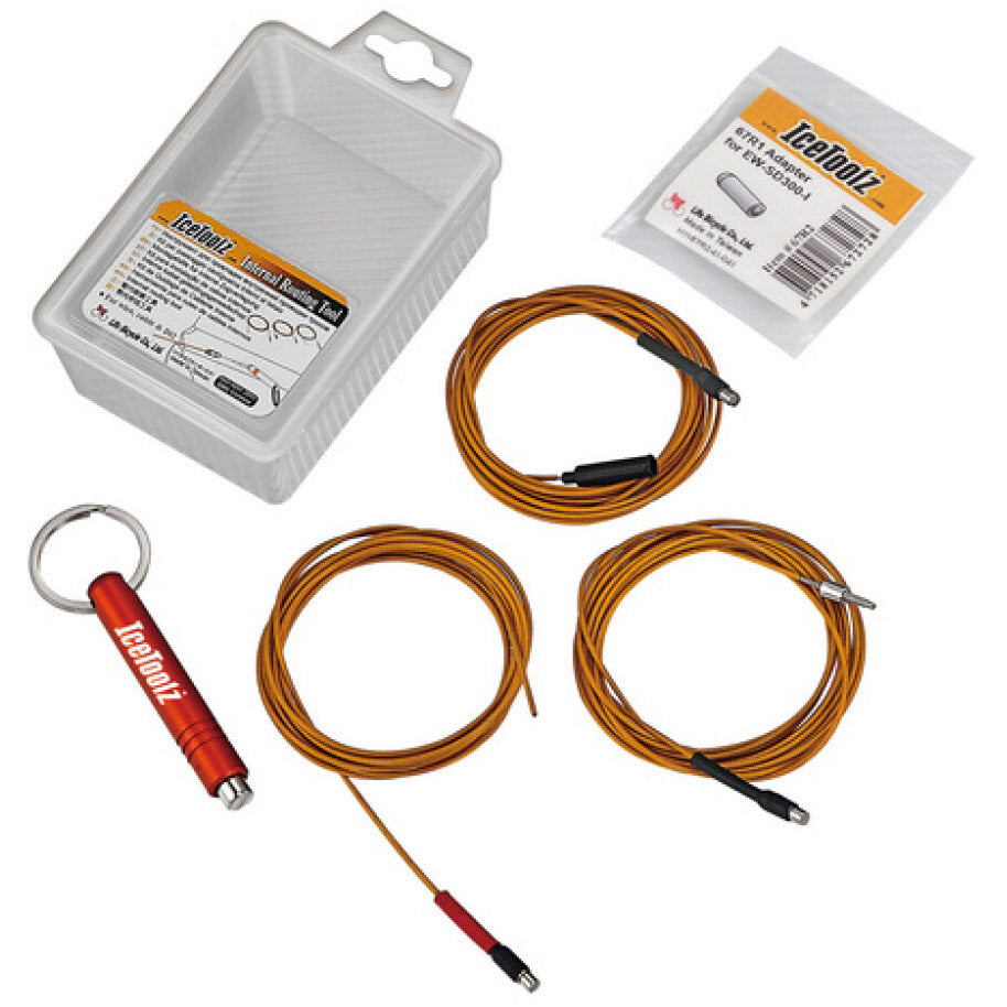 IceToolz kabelgeleider set met magneet voor intern doorvoeren