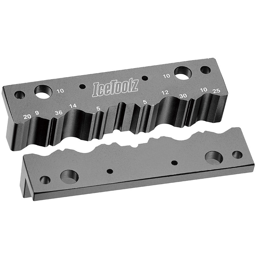 IceToolz spanklem voor as met magneet