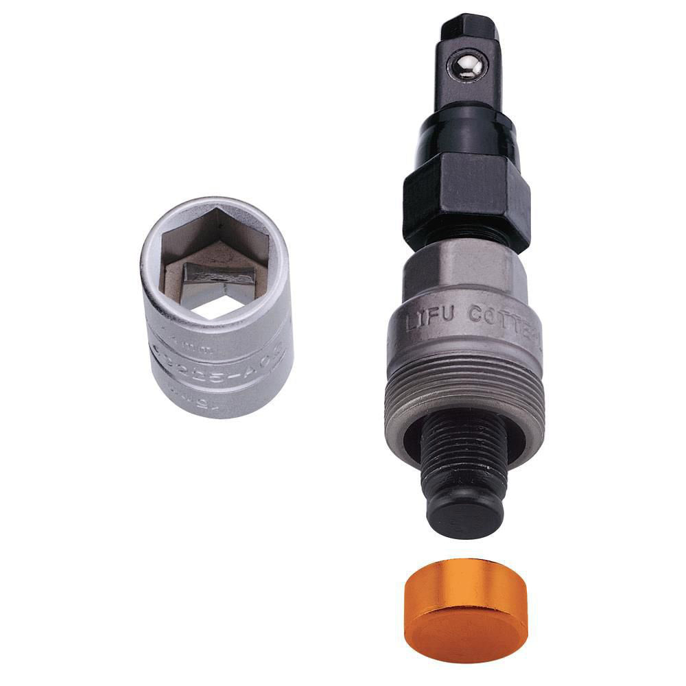 IceToolz cranktrekker met dopsleutel ISIS en Octalink