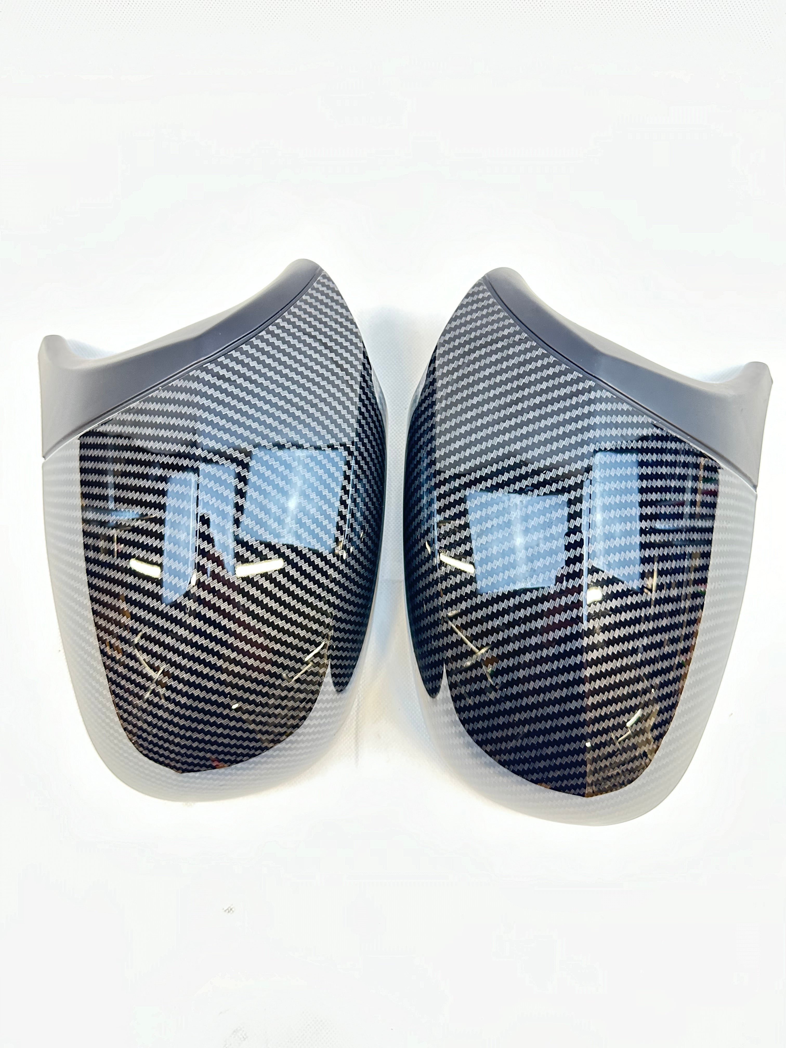 BMW Styling - Facelift (tot 2013) Styling 1 Serie / 3 serie E81, E82, E87, E88, E90, E91, E92 Spiegelkappen - M3 LOOK Carbon